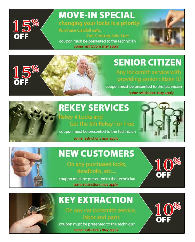 Lock Safe Services Meriden, CT 203-278-5066 - coupon23-set-five